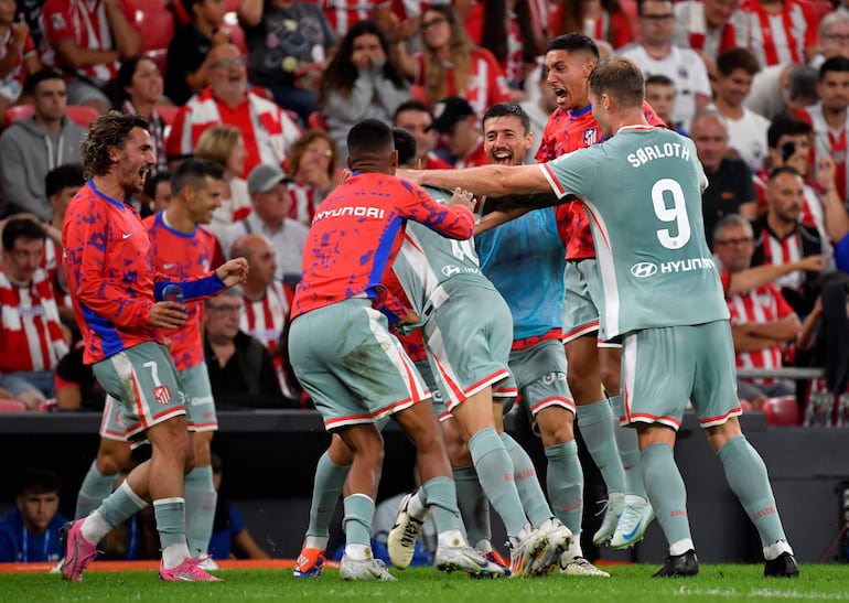 Atlético Madrid derrotó al Bilbao en San Mamés