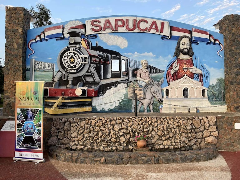 Sapucai cuenta también con una belleza natural e histórica que conocer.