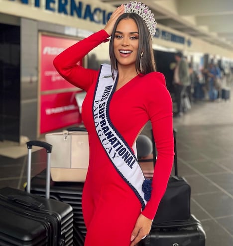 La Miss Supranational Paraguay Fabiola Martínez ya está en Polonia.