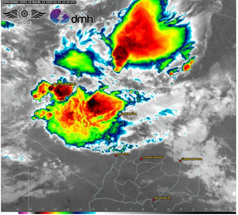 Sigue alerta por tormentas para este jueves.