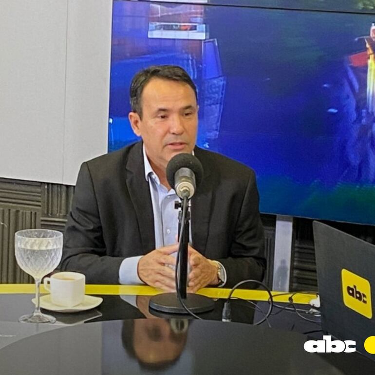 Emiliano Fernández, nuevo viceministro de Transporte, en los estudios de ABC Cardinal.