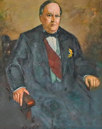 Retrato de Carlos Antonio López que se encuentra en el Despacho Presidencial del Palacio de Gobierno de Paraguay desde 1951