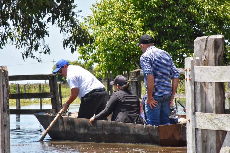 Acceso a Arekita en General Artigas.