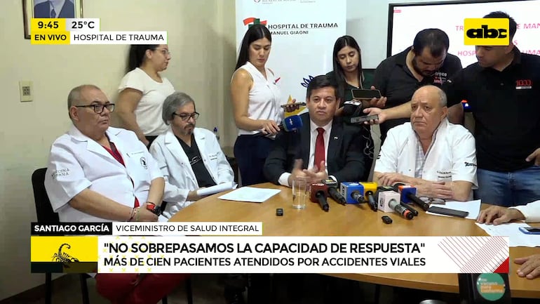 Esta mañana, el Hospital de Trauma brindó los detalles de las asistencias realizadas entre el 24 y 25 de diciembre. 