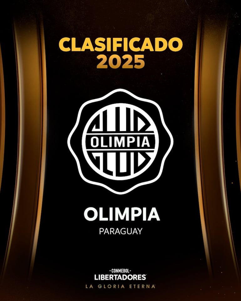 La bienvenida de la Copa Libertadores a Olimpia para 2025.