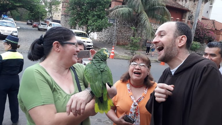 Bendición anual de las mascotas con los Hnos. Capuchinos