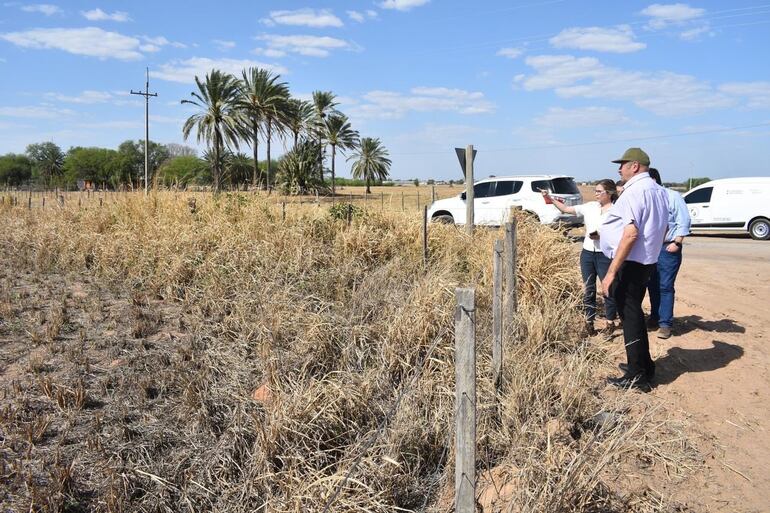 El predio donado mediante la gestión de la Municipalidad de Loma Plata y la Cooperativa Chortitzer está en trámite de traspaso al IPS. La imagen es del año pasado.