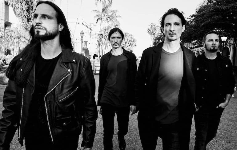 Integrantes de la agrupación francesa Gojira, que formará parte del cartel de Rock in Río en septiembre.