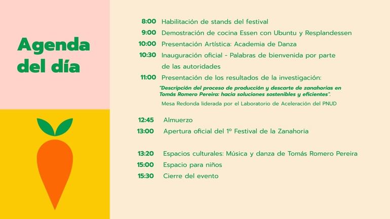 Festival de la Zanahoria.