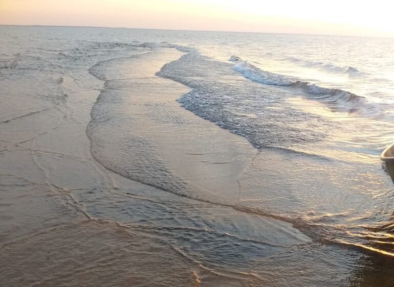 Dunas de San Cosme bajo el río Paraná