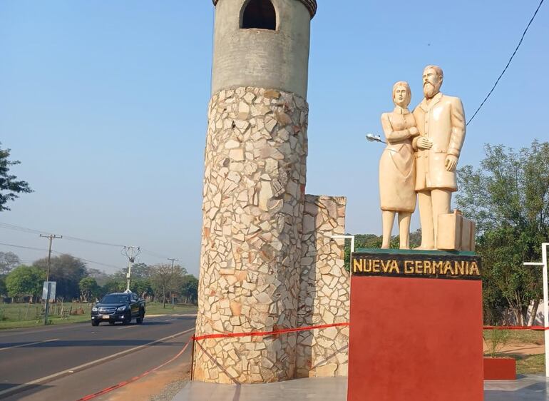 El monumento que será inaugurado hoy, en medio de polémica.