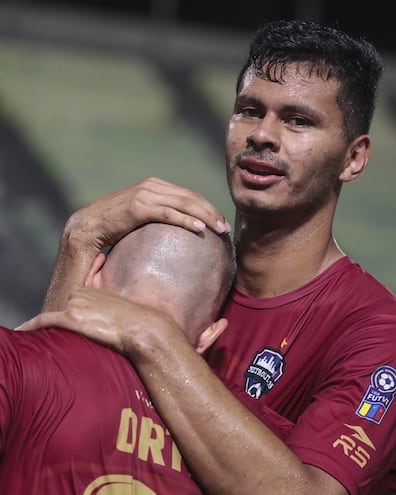 Francisco Bareiro marcó otro gol para el Metropolitanos de Venezuela.