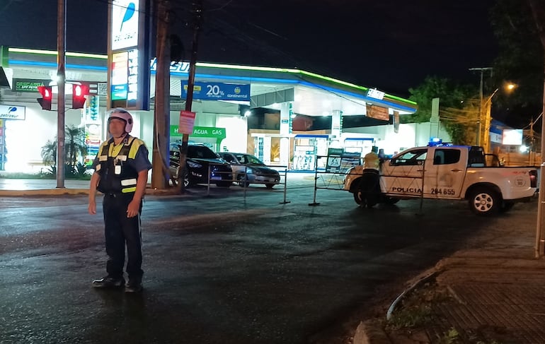 Artigas desvío policía municipal tránsito