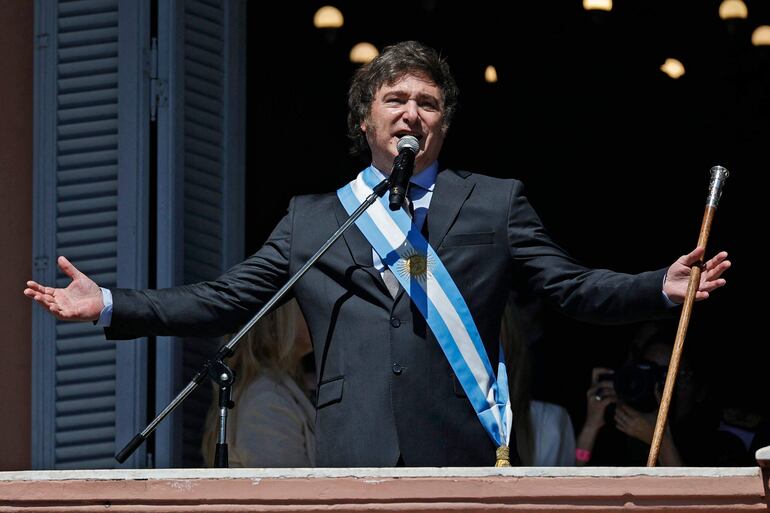 El presidente de Argentina, Javier Milei.