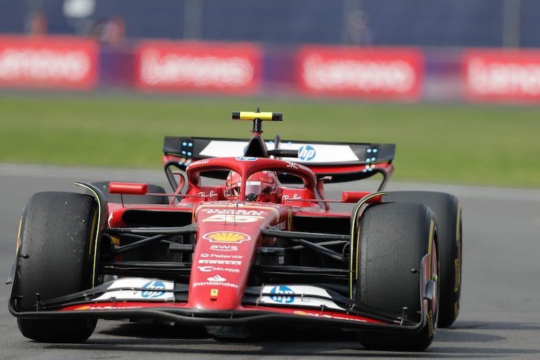 Carlos Sainz ganó el Gran Premio de México