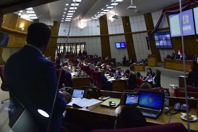 Sesión de la Cámara de Diputados de la fecha.