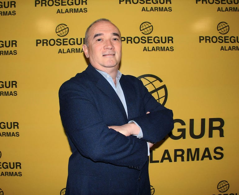 Luis Arce, director de Prosegur Alarms en Paraguay.