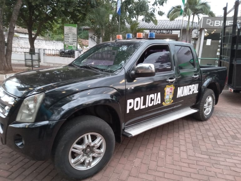 La Policía Municipal cuenta con una patrullera y una moto para realizar el recorrido.