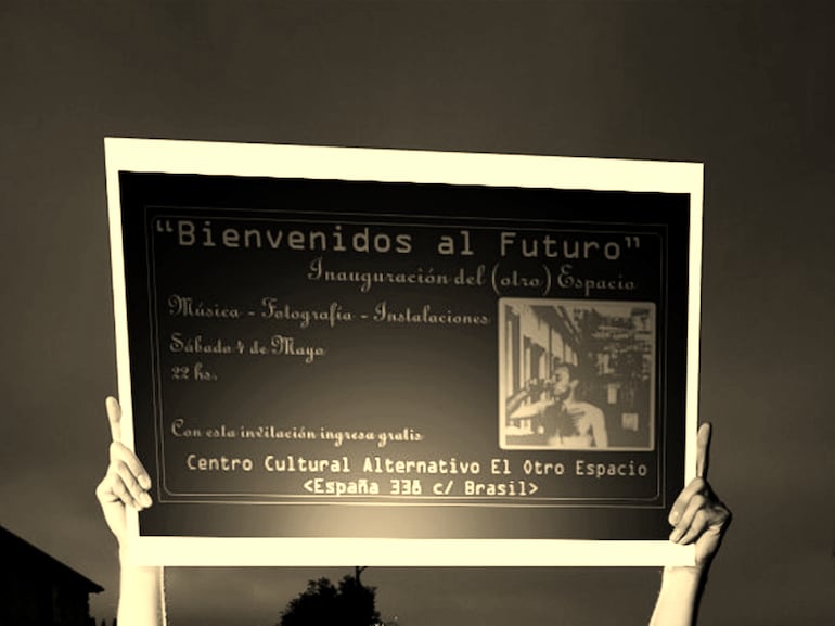 Bienvenidos al pasado: Invitación al evento "Bienvenidos al Futuro" en El (Otro) Espacio