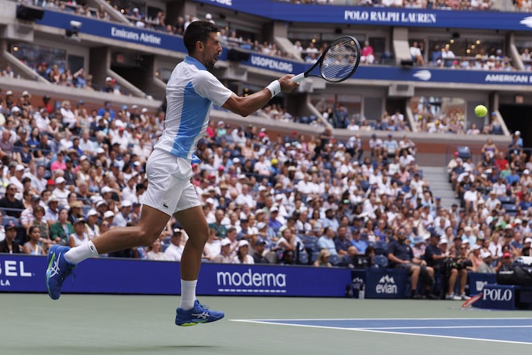 Novak Djokovic ya está en las semifinales del Abierto de los Estados Unidos