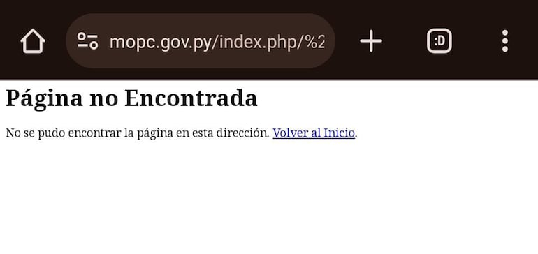 Captura de pantalla del portal del Viceministerio de Transporte (VMT) en donde se encontraba informaciones sobre el cálculo del precio del trabajo, glosario y tutoriales explicativos. 