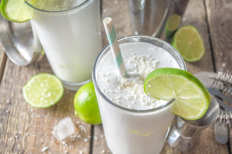 Batido de coco.