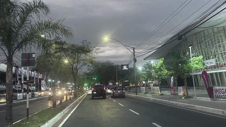 Asunción lluvia tormenta