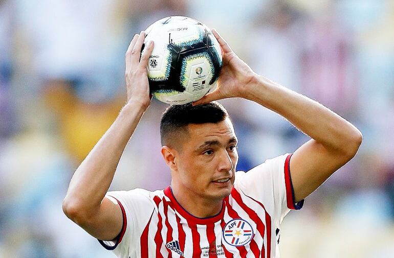 Cardozo, durante la Copa América de Brasil 2019.