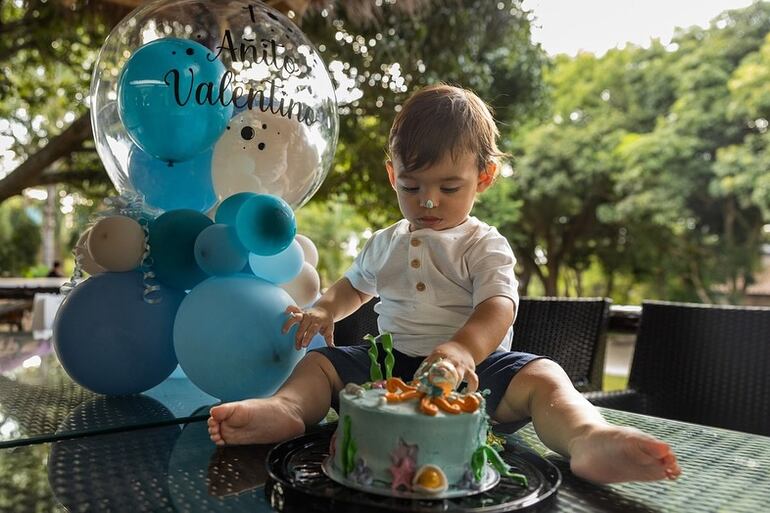 ¡El tierno Valentino ya cumplió un añito de vida! (Instagram/Puppa Careaga)