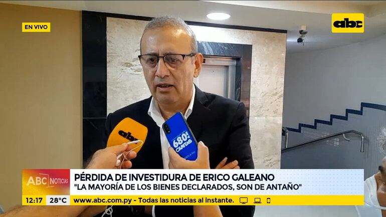 Erico Galeano es uno de los investigados.