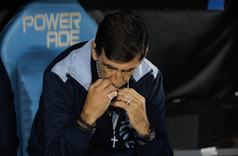 El argentino Gustavo Costas, entrenador de Racing de Avellaneda.