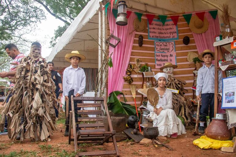 Los Kamba Ra’anga de Itaguazu fueron homenajeados.