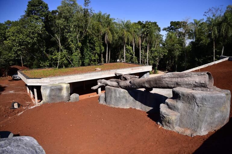 Las obras tienen un avance del 50% en el Centro Ambiental Tekotopa en Hernandarias.