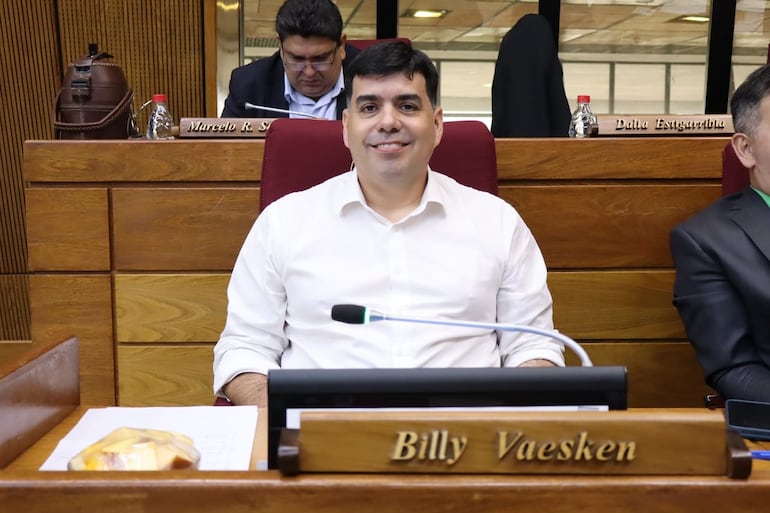 Adrian “Billy” Vaesken (PLRA), diputado.