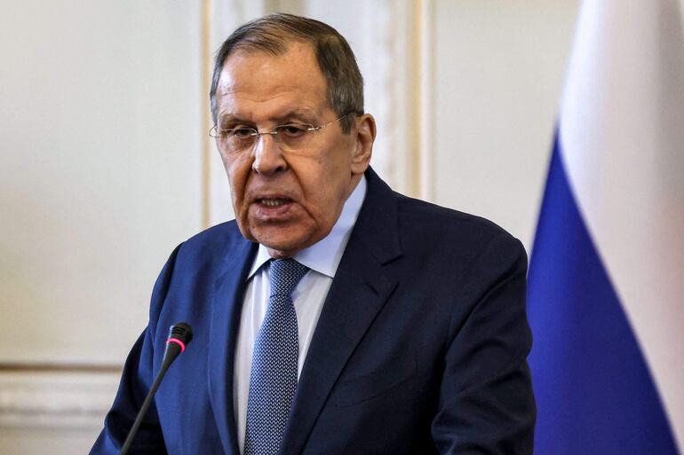 Serguéi Lavrov, ministro de Exteriores de Rusia.