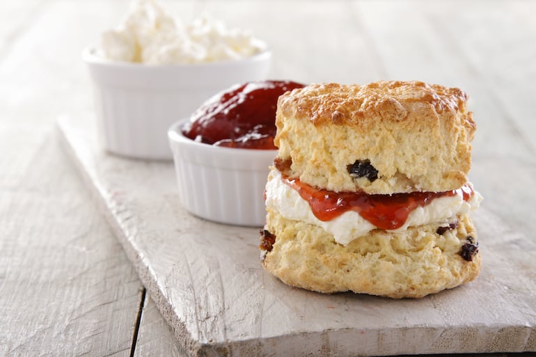 Scones light para una merienda sin culpas.