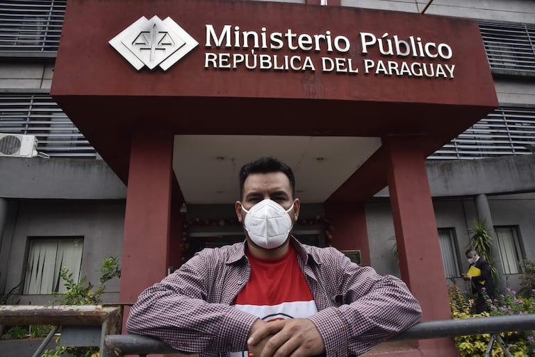 Adán Ayala Garcete, imputado por la fiscala Sandra Ledesma por varios hechos punible.