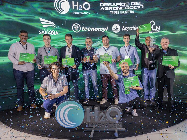 De los 10 seleccionados, finalmente H2O Innovation eligió 8 startups para realizar el programa de innovación abierta "Desafíos del agronegocio".