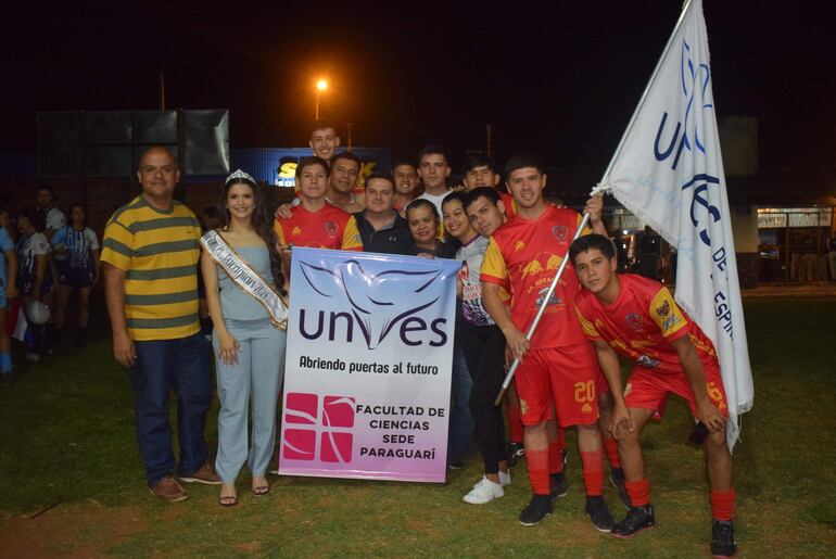 El seleccionado de la UNVES -Sede Paraguarí se enfrentará a la UNISAL de Carapeguá.