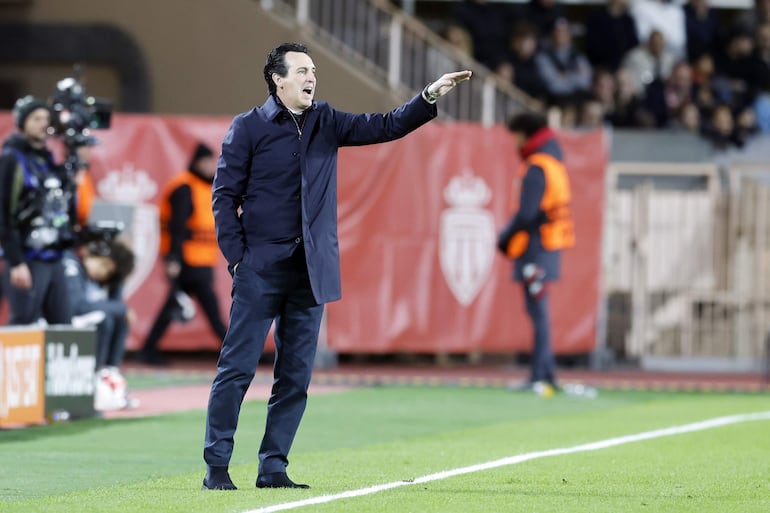 Unai Emery, entrenador del Aston Villa. 