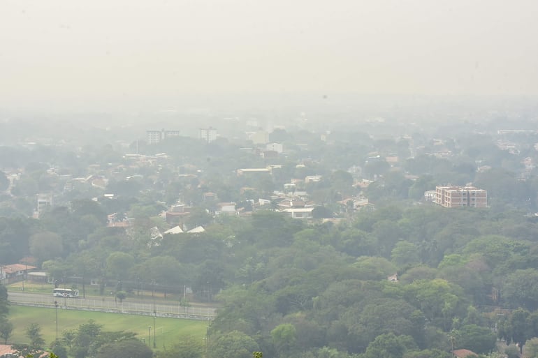 Calidad aire en Asunción.