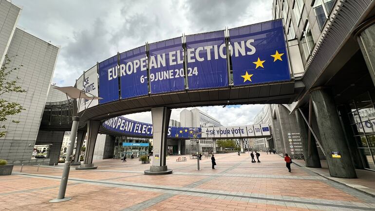 Instalaciones de la Unión Europea en Bruselas.