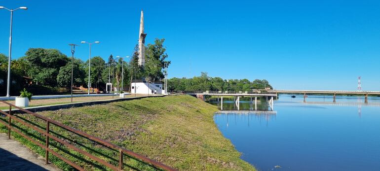 La costanera de Villa Florida.