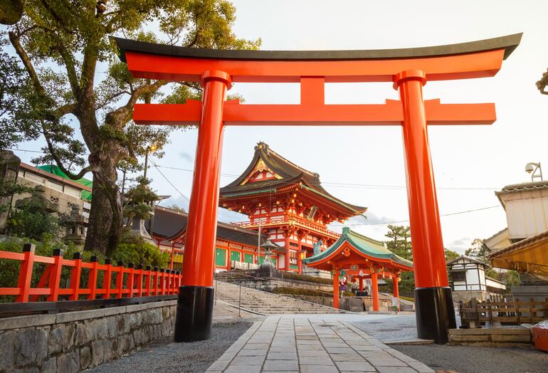 Fushimi Inari Taisha, Kyoto, Japón.