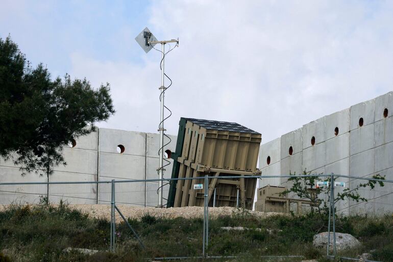La Cúpula de hierro, clave en el sistema de defensa antiaérea de Israel.