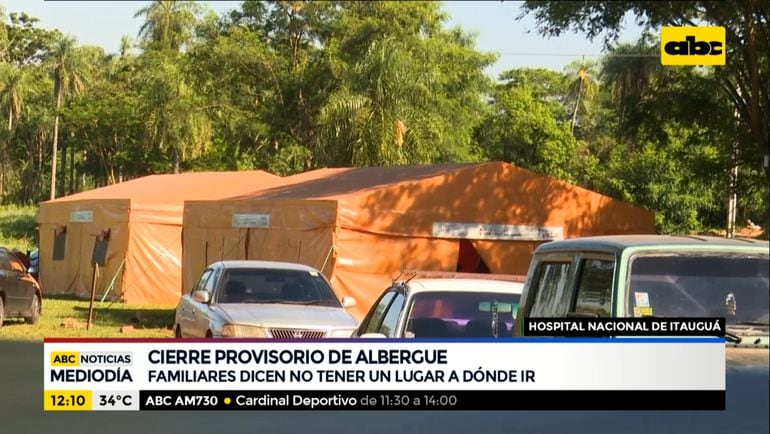 Los familiares de los pacientes internados en el HNI lamentaron el cierre del albergue.