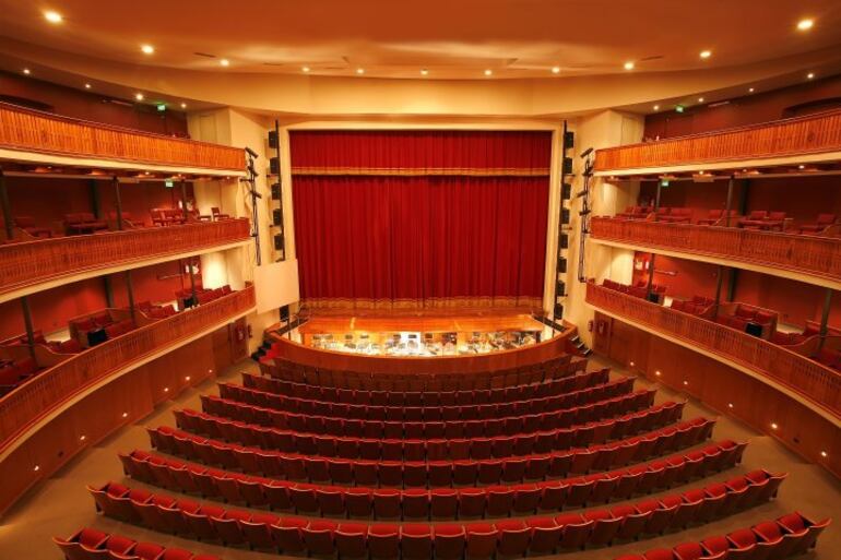 El Teatro Municipal "Ignacio A. Pane".