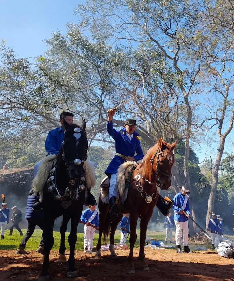 Jóvenes revivirán pasajes de la batalla de Piribebuy con un recorrido histórico