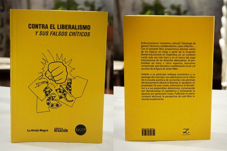 La Oveja Negra & Cuadernos de Negación (2023). Contra el liberalismo y sus falsos críticos. Lazo Ediciones, 188 pp.