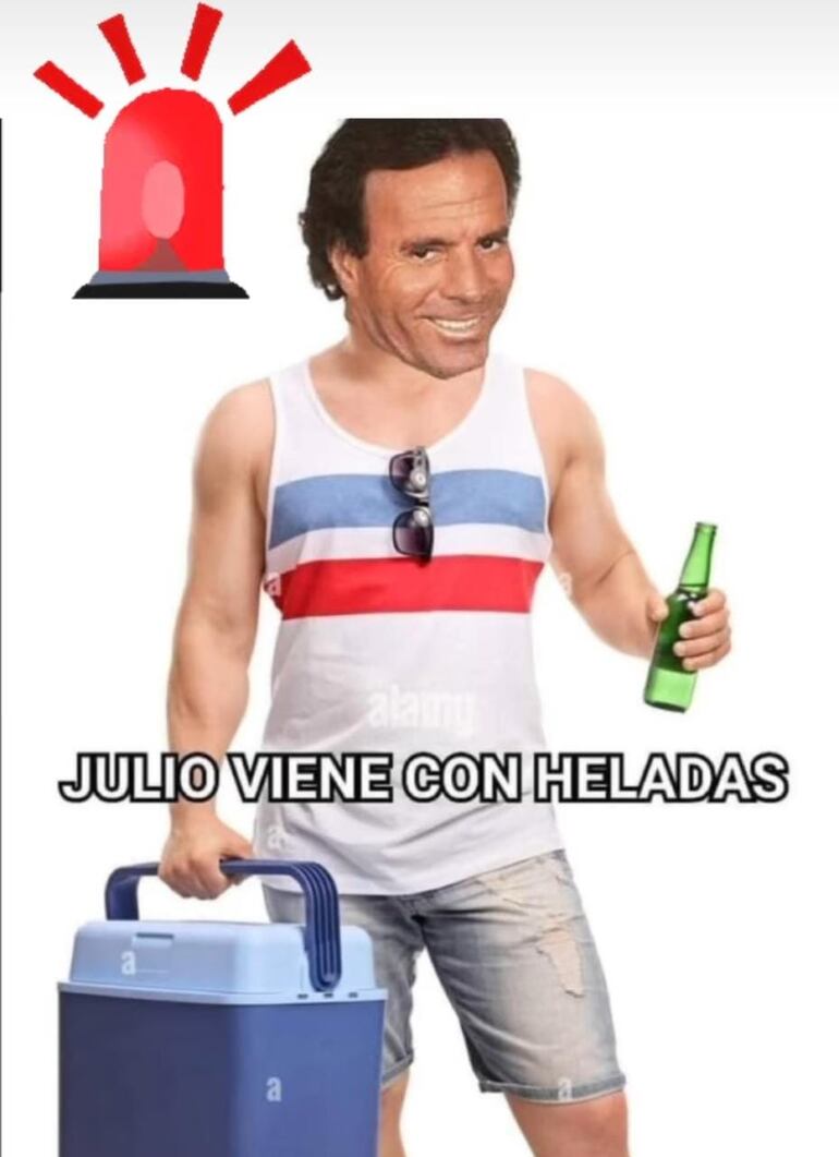 Julio viene con heladas